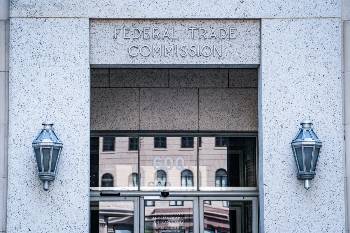 The Federal Trade Commission (FTC) in Washington on Aug. 6, 2024. (Madalina Vasiliu/The Epoch Times)