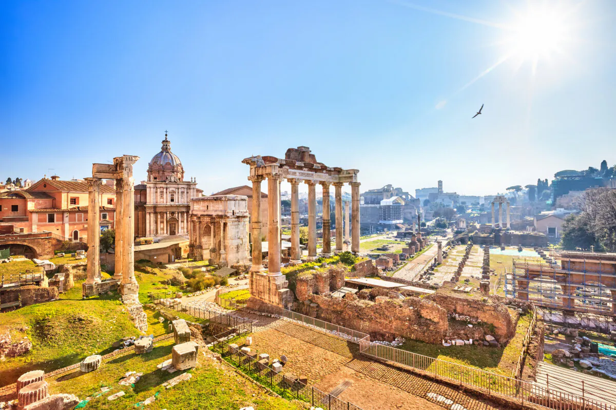 Ruins of the Roman Forum in Rome. (Dreamstime/TNS)