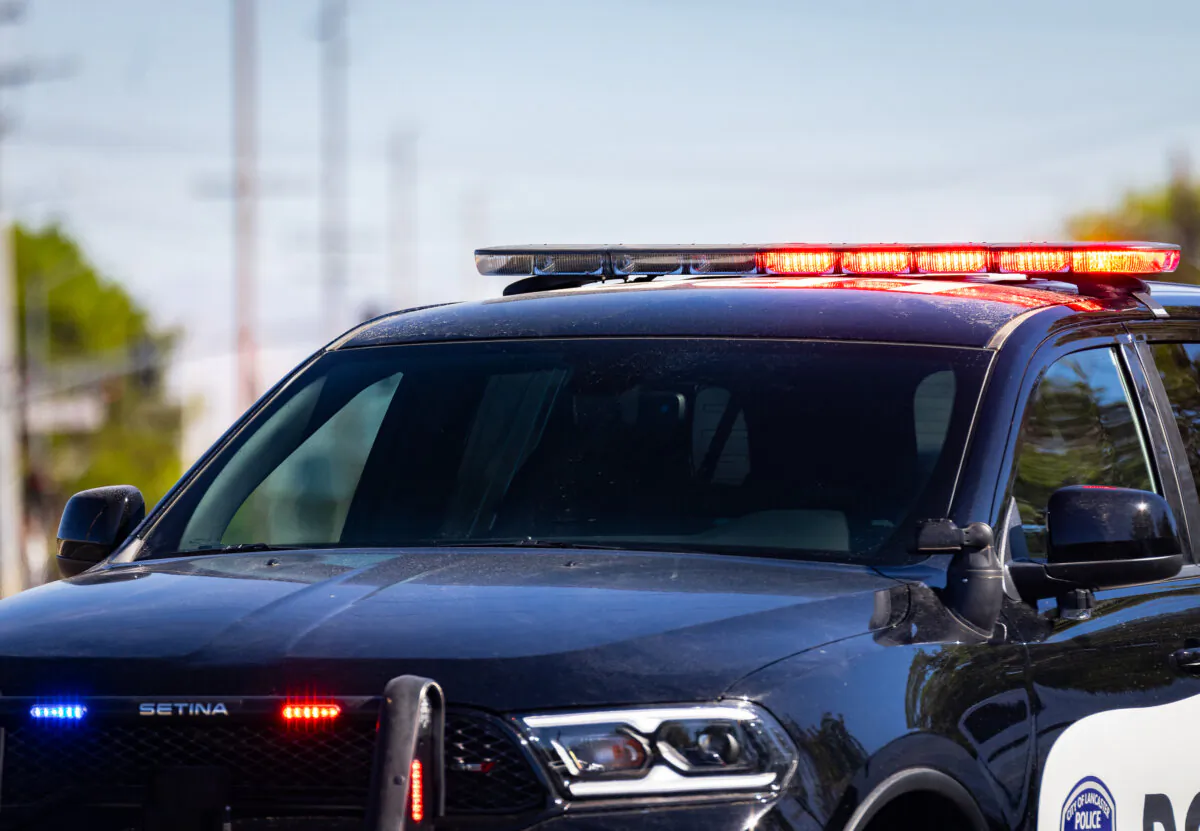 A police vehicle, in this file photo. (John Fredricks/The Epoch Times)