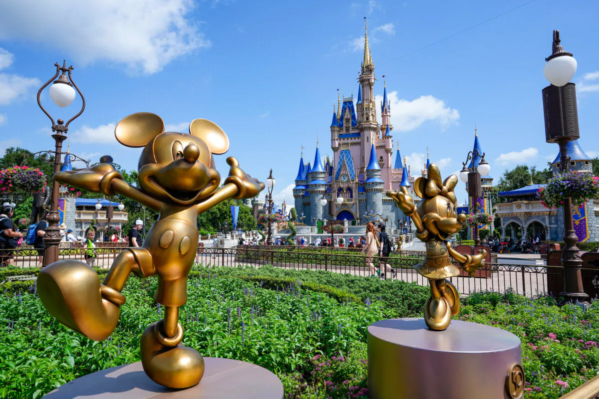 Cinderella Castle at Walt Disney World's Magic Kingdom, in Lake Buena Vista, Fla., on July 14, 2023. (John Raoux/AP Photo)
