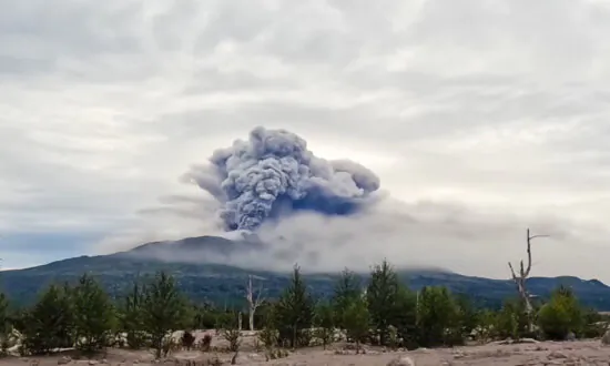 Volcano Erupts After Powerful Earthquake in Russia’s Far East