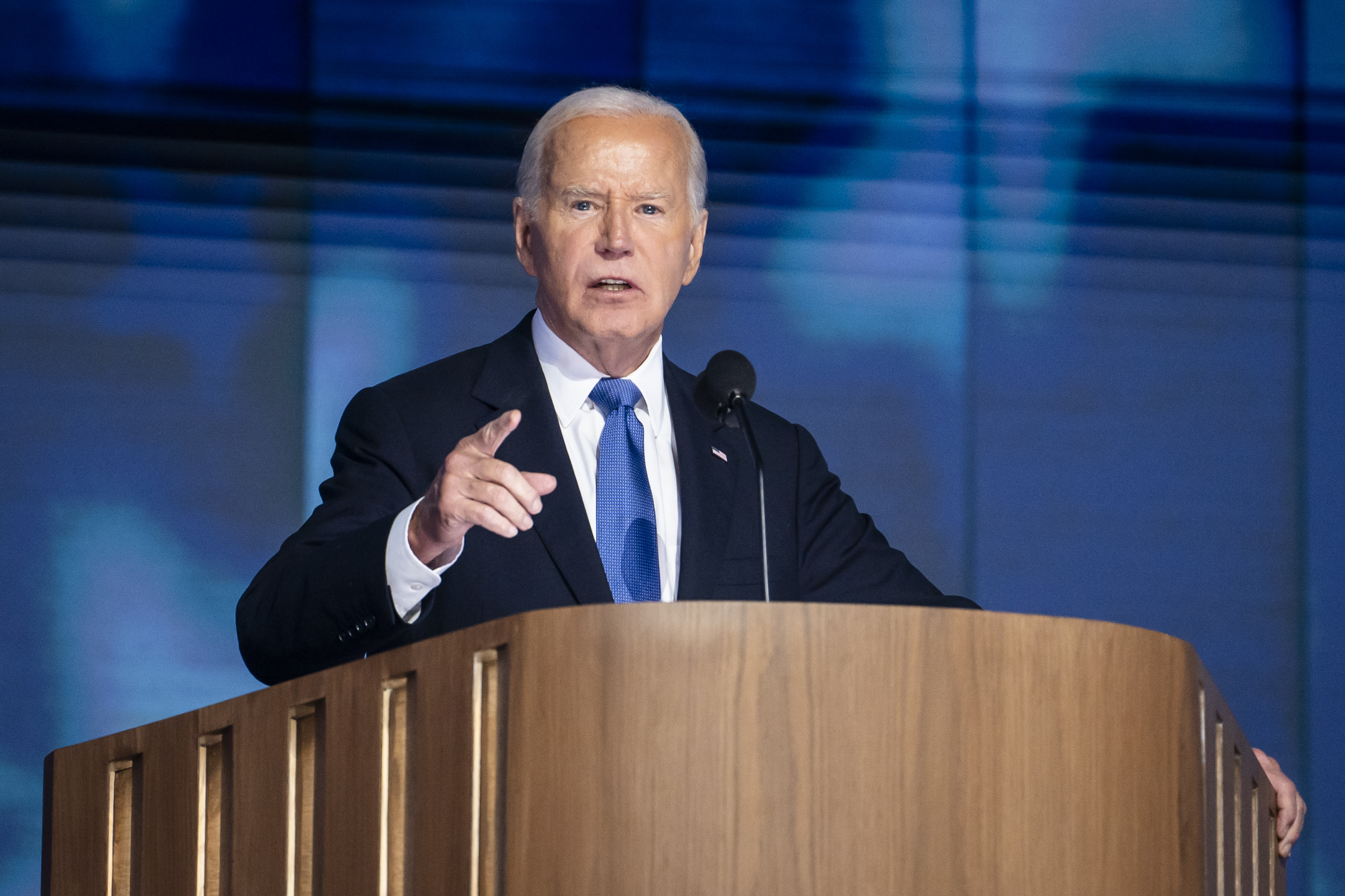 Biden Rallies Behind Harris in Keynote Address on Convention’s First Night