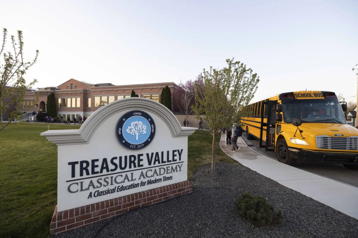 Treasure Valley Classical Academy is one of 92 schools in the country that have adopted Hillsdale’s K–12 curriculum. (Courtesy of Hillsdale College)