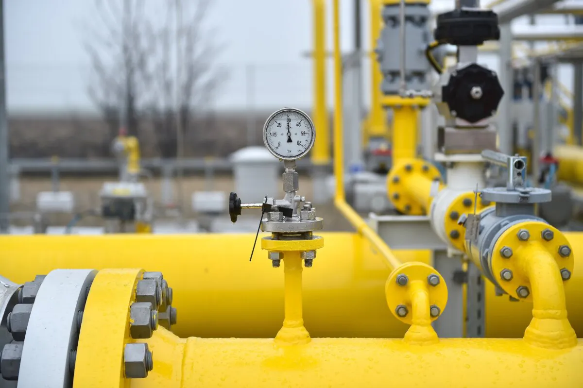 A natural gas storage facility in a stock photo. (Shutterstock)