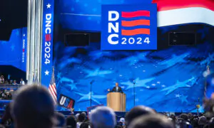 Delegates Arrive at the United Center for Closing Day of DNC