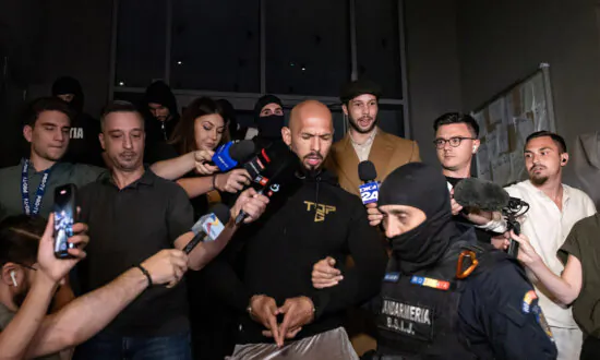 Internet Personality Andrew Tate Ordered to Be Put Under House Arrest