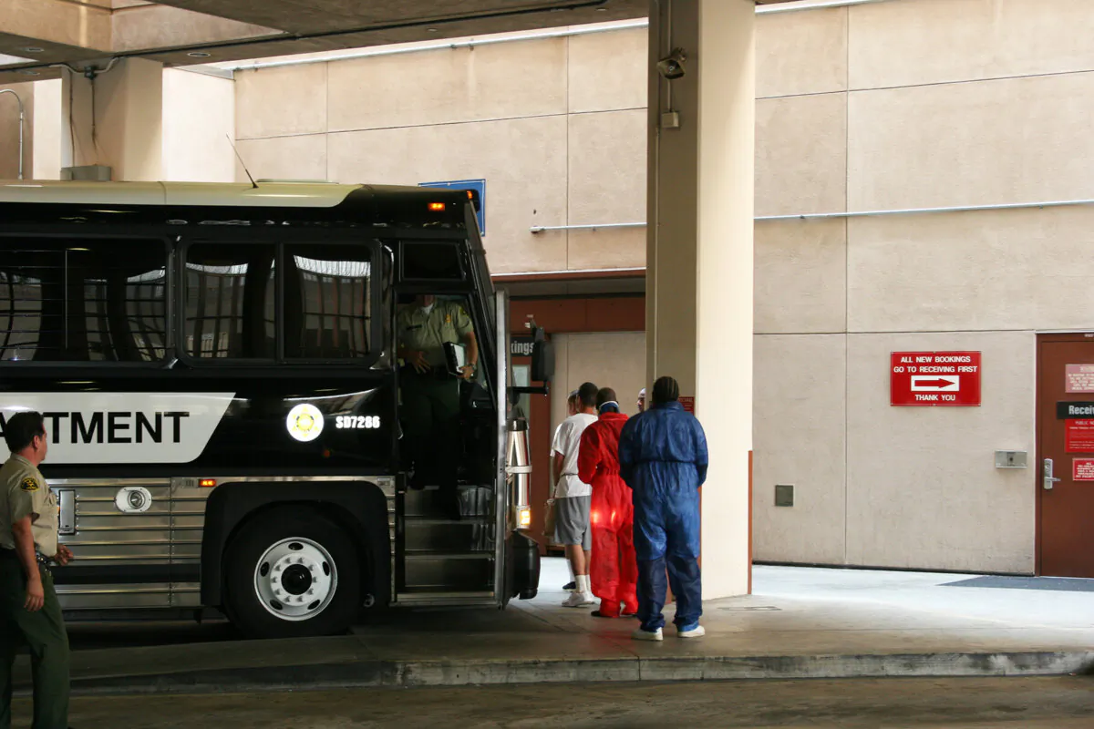 File photo of the Inmate Reception Center, Los Angeles. (Los Angeles County Sheriff's Department)