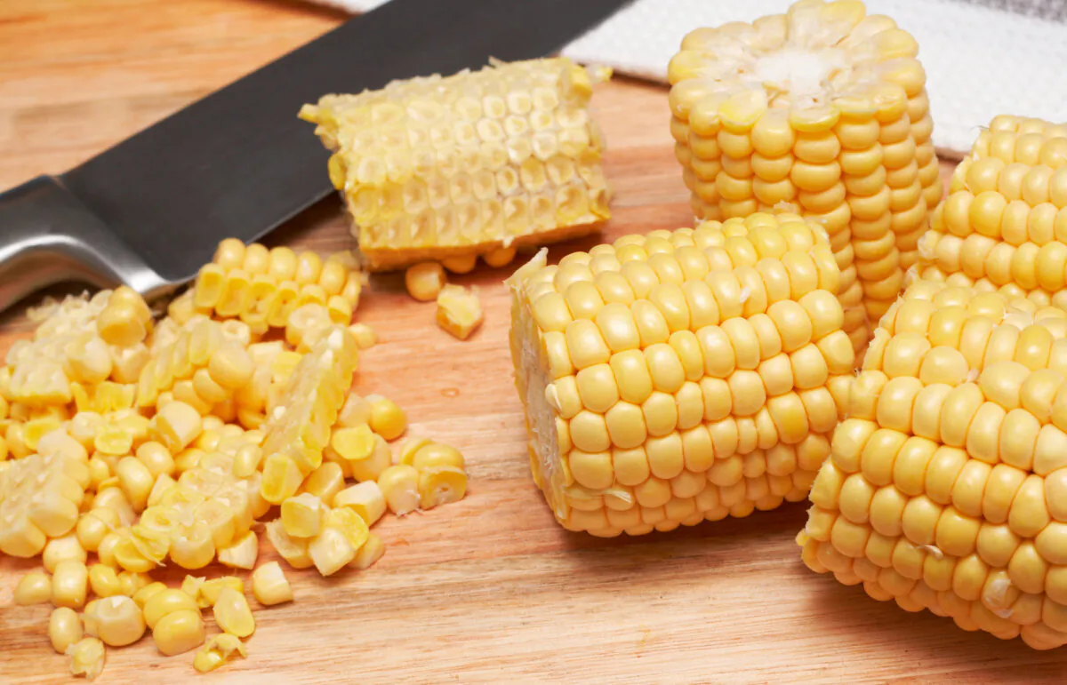 The peak of corn season is a good time to make Creamy Corn and Poblano Soup. (Dreamstime/TNS)