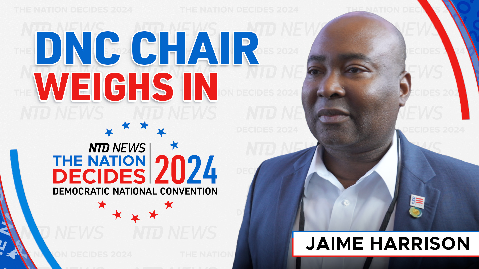 DNC Chairman Shares Why He’s Excited to Support Kamala Harris | EpochTV