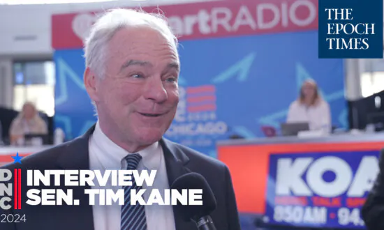 Sen. Tim Kaine Says He ‘Feels Good’ About Virginia Race