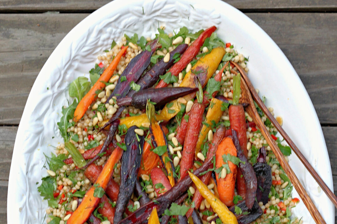 Roasted Carrots and Toasted Couscous Make a Centerpiece-Worthy Salad