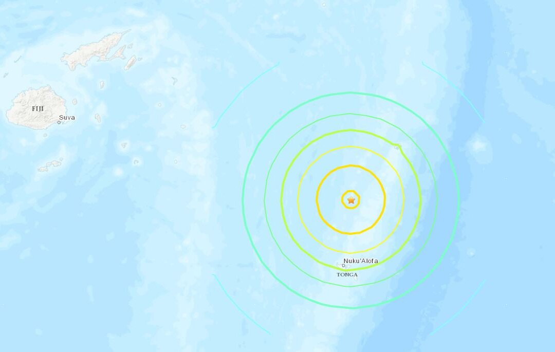 Magnitude 6.9 Earthquake Strikes Tonga During Summit