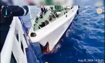 Chinese, Philippine Coast Guard Vessels Collide in Disputed Waters