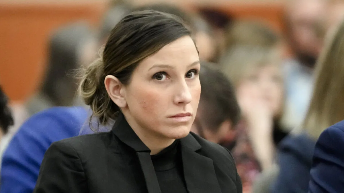 Kouri Richins looks on during a hearing in Park City, Utah on Nov. 3, 2023. (Rick Bowmer/Pool/AP Photo)