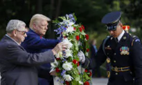 Trump Attends Wreath Laying Ceremony at Arlington Cemetery