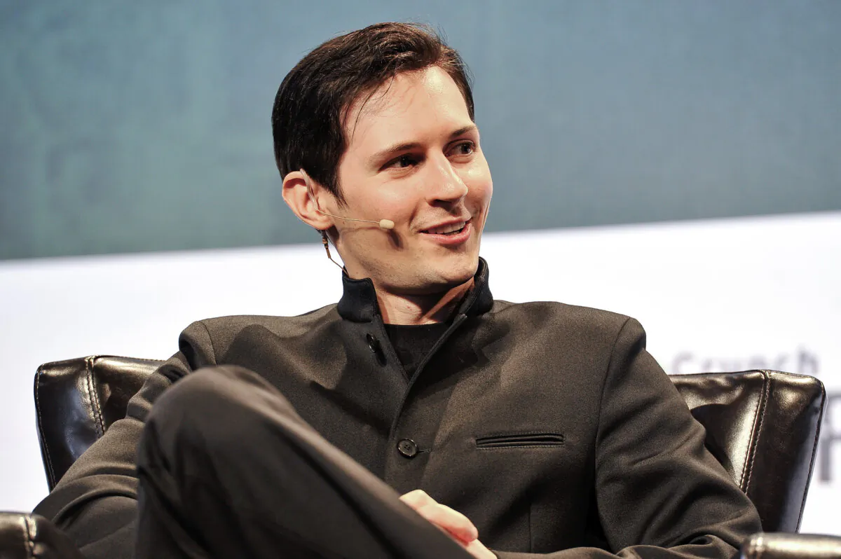 Pavel Durov, CEO and co-founder of Telegram, speaks onstage during day one of TechCrunch Disrupt SF 2015 at Pier 70 in San Francisco on Sept. 21, 2015. (Steve Jennings/Getty Images for TechCrunch)