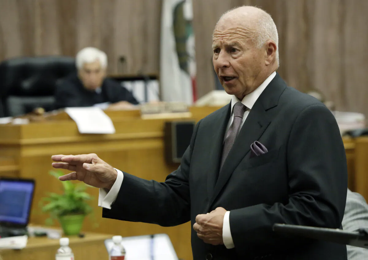 Attorney Thomas Girardi at a Los Angeles court on June 26, 2014. (Irfan Khan/Pool/Reuters)