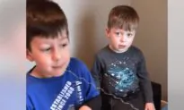 Little Brother Intervenes in Tooth Pulling Process