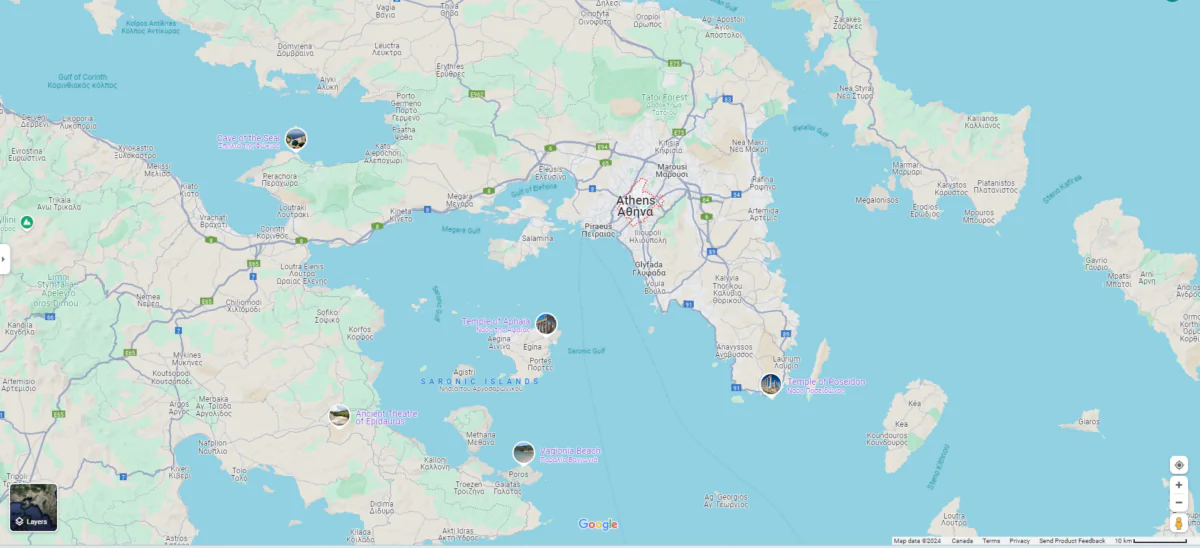 An earthquake with a preliminary magnitude of 5.2 struck off the southern Greek resort island of Crete on Wednesday, authorities said. There were no immediate reports of injuries or damage. (Screenshot via Google Map)