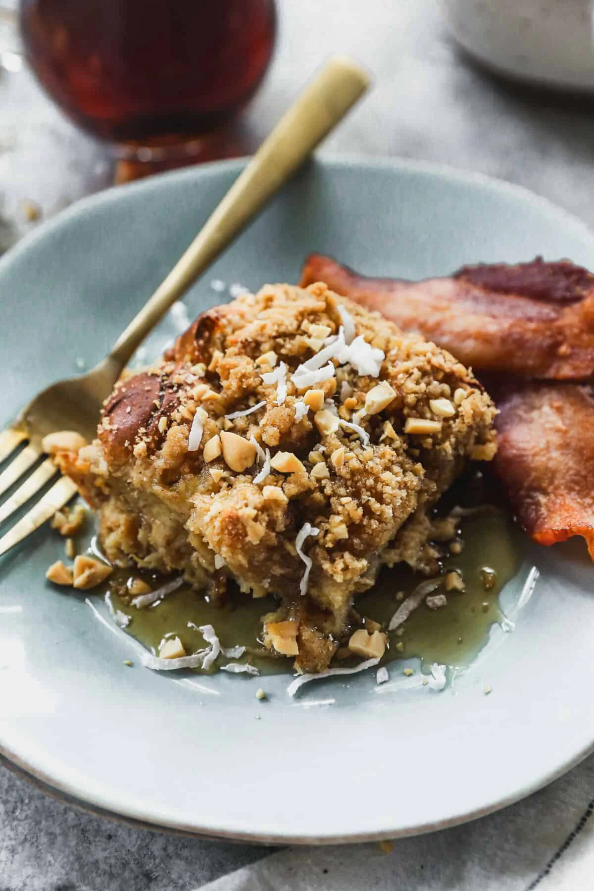 This recipe uses just a few pantry ingredients and Hawaiian rolls for an effortless crowd-pleasing breakfast everyone will love! (Lauren Allen)