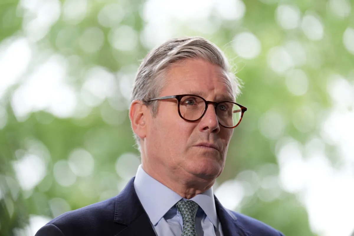 Prime Minister Sir Keir Starmer in Paris, France on Aug. 29, 2024. ((Joe Giddens/PA)
