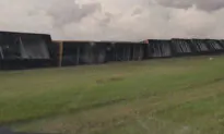 High Winds, Possibly From Tornado, Derail 43 Train Cars in North Dakota