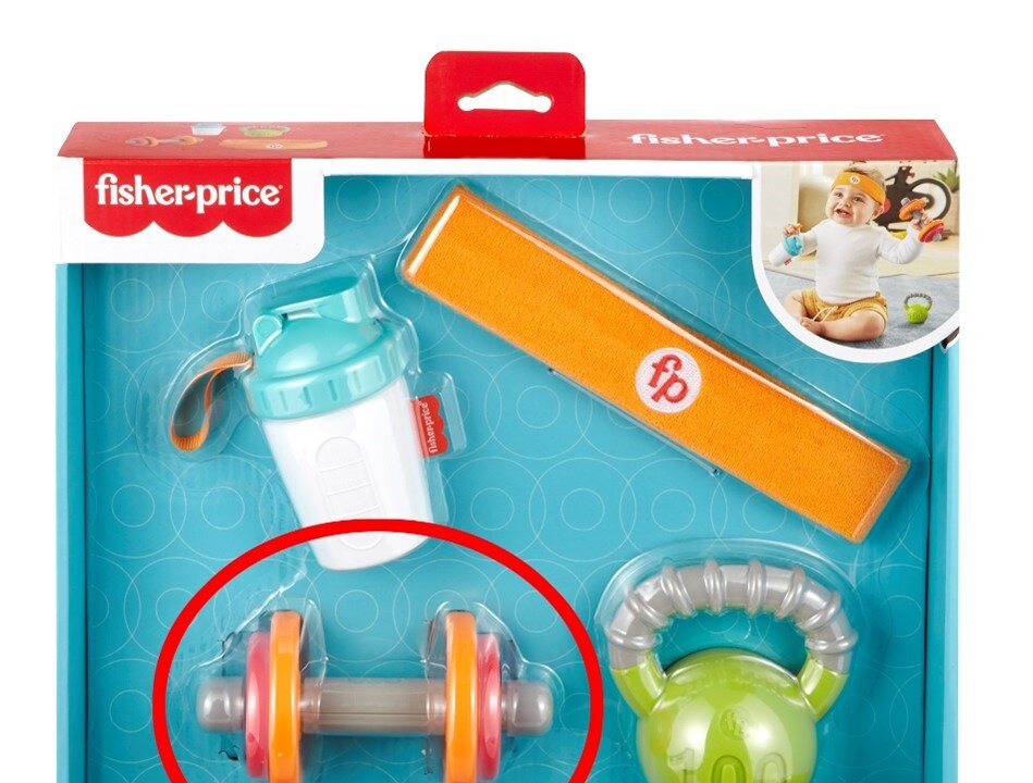 More Than 400,000 Fisher-Price Dumbbell Toys Recalled Due to Choking Risks