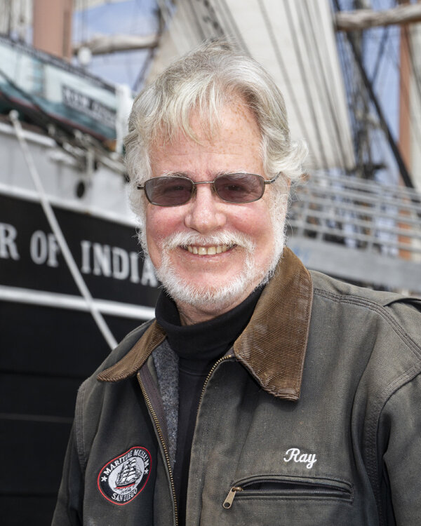 Raymond Ashley. (Maggie Walton/Maritime Museum Of San Diego)