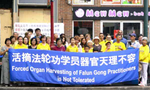 Rights Advocates in Philadelphia Rally Against Forced Organ Harvesting in China