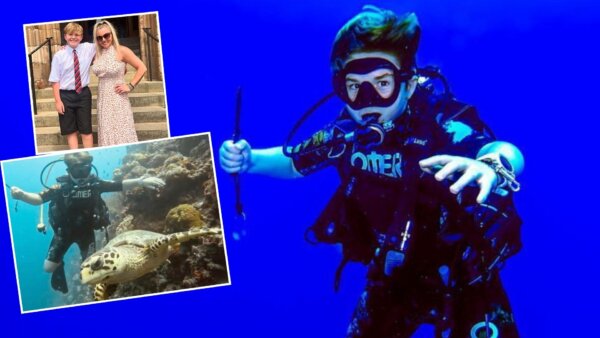 11-Year-Old Breaks World Scuba Diving Record, Can Swim Alongside Tiger Sharks and Giant Manta Rays