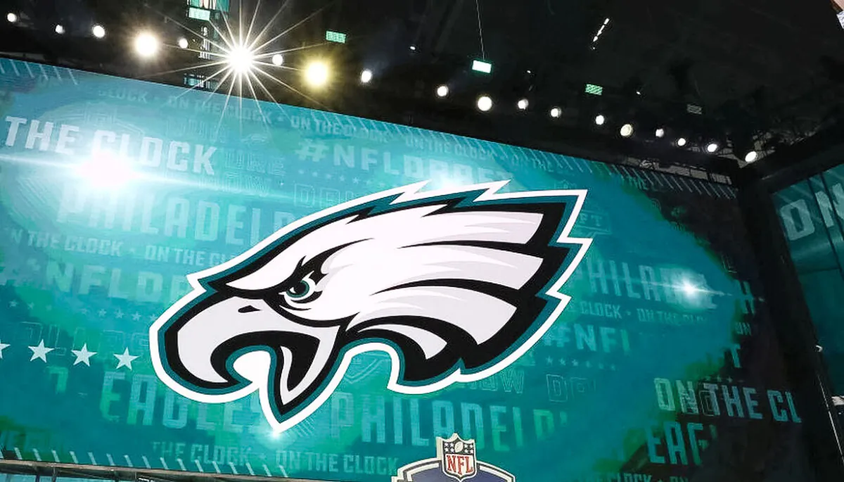 The Philadelphia Eagles logo is seen in a file photo. (Ronald Martinez/Getty Images)