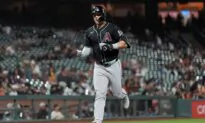 Grichuk Homers Twice as Diamondbacks Hold Off Late Giants Rally