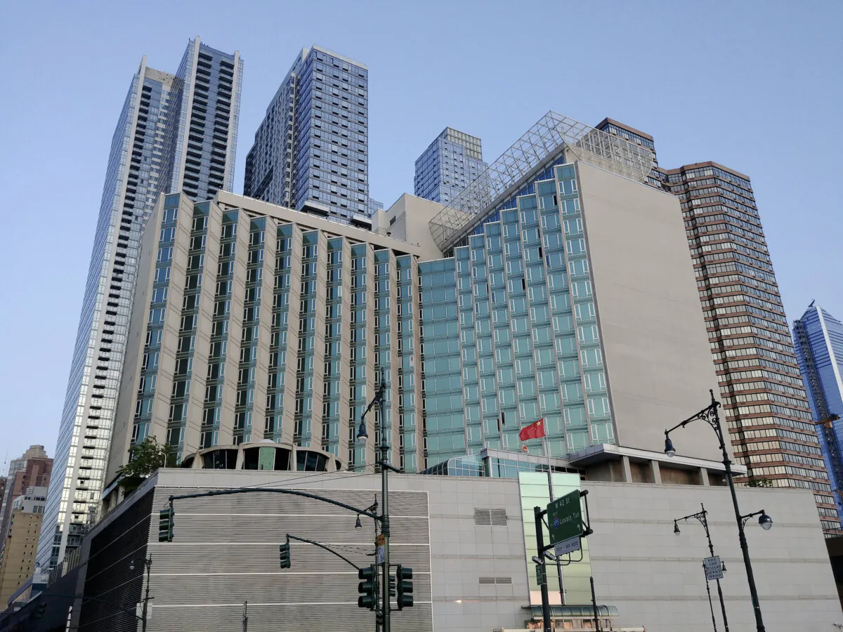 The Chinese consulate in New York on May 31, 2019. (Shutterstock)