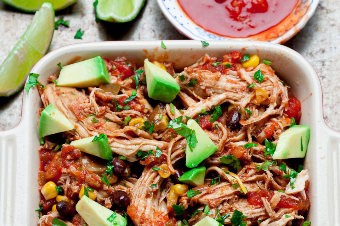 Crock Pot Salsa Chicken