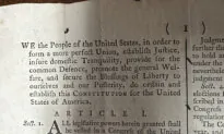 A Rare Copy of the US Constitution Went Missing for Centuries, Now It’s Being Auctioned for Millions