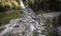 Tourists Helicoptered Down From Swiss Mountain Resort After Mudslide Cuts Off Road Access