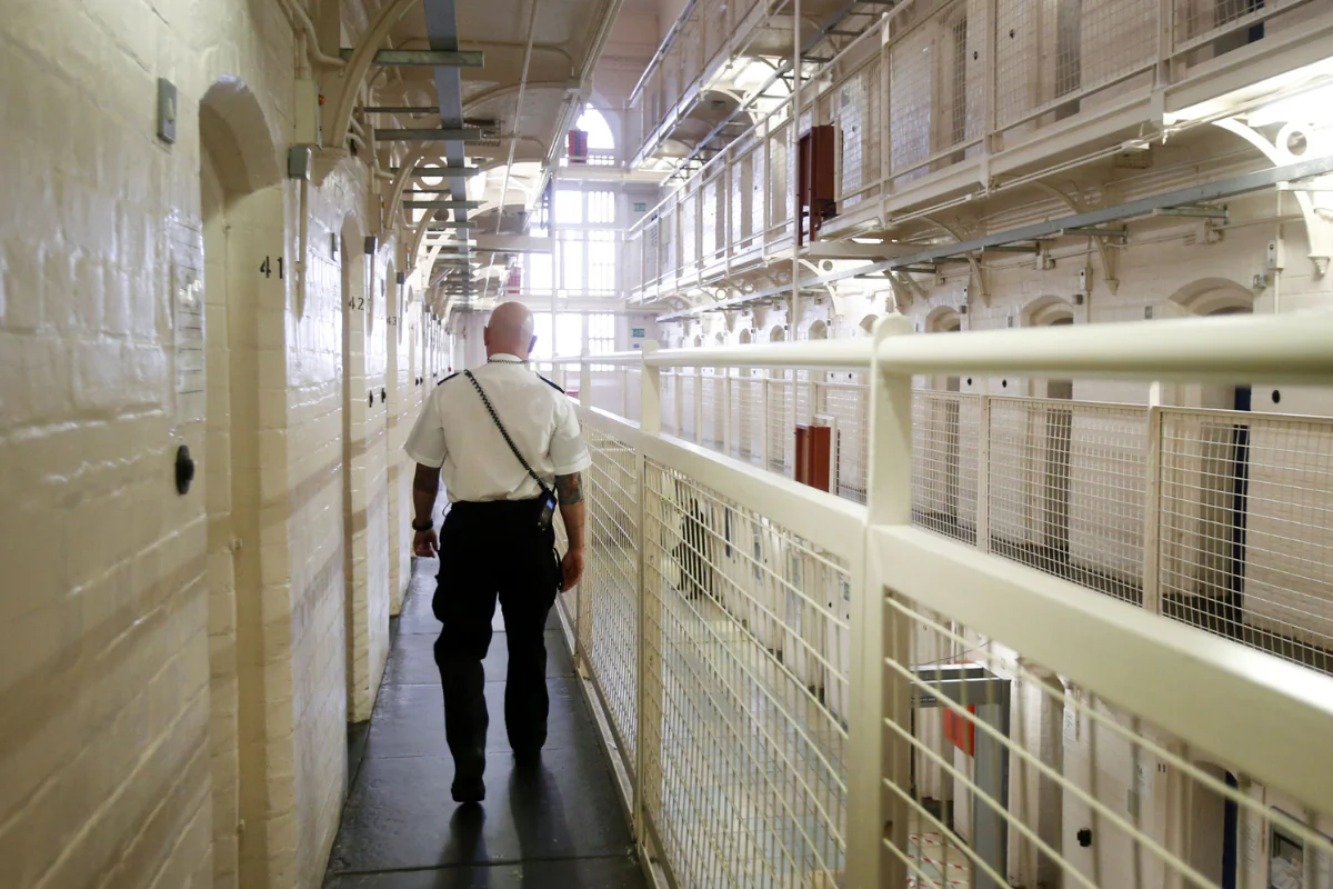 HMP Barlinnie in Glasgow, Scotland, on Oct. 16, 2013. (Danny Lawson/PA Wire)
