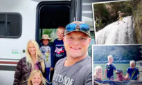 Illinois Dad Homeschools 3 Kids on Adventures—Cliff Jumping, Carp Shooting to Raise ‘Brave’ Kids