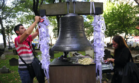 Bell of Hope in NYC Marks 23 Years for 9/11 Victims