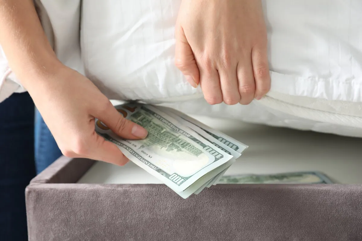 Although most people do not keep large amounts of money in their homes, some still do. (Shutterstock)