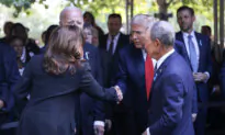 Video: Harris, Trump Shake Hands at 9/11 Ground Zero Ceremony