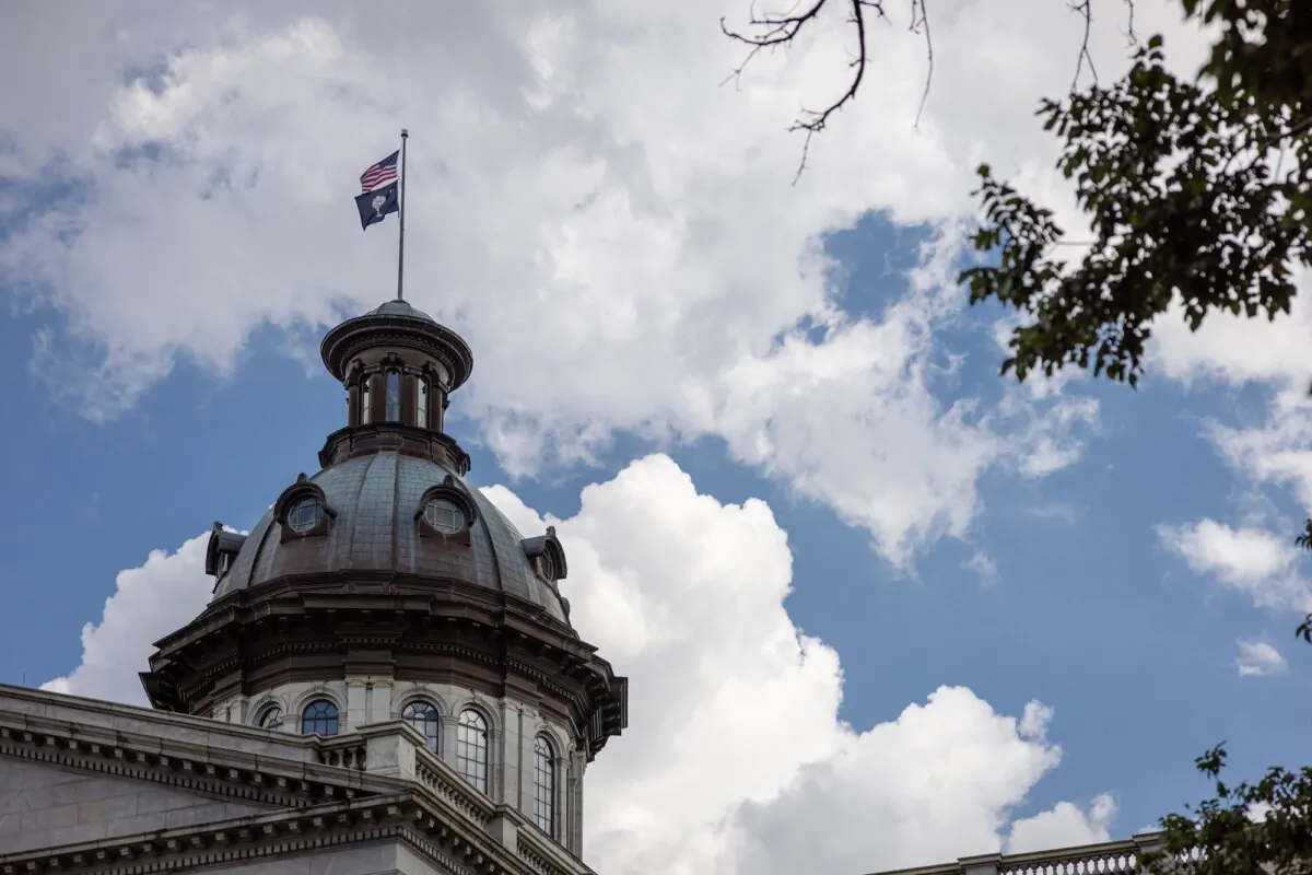 The South Carolina State House in Columbia, South Carolina, on May 16, 2023. (Logan Cyrus/AFP/Getty Images)