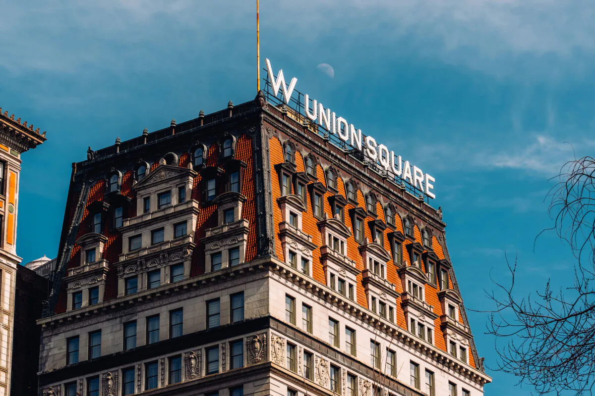 The W Hotel Union Square on March 14, 2019, in New York. (Dreamstime/TNS)