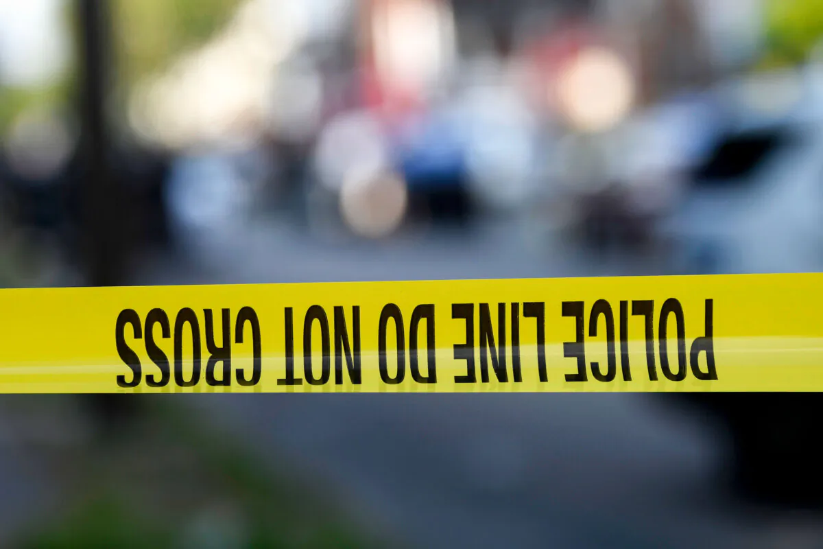 Police tape in a file photo. (Mark Makela/Getty Images)