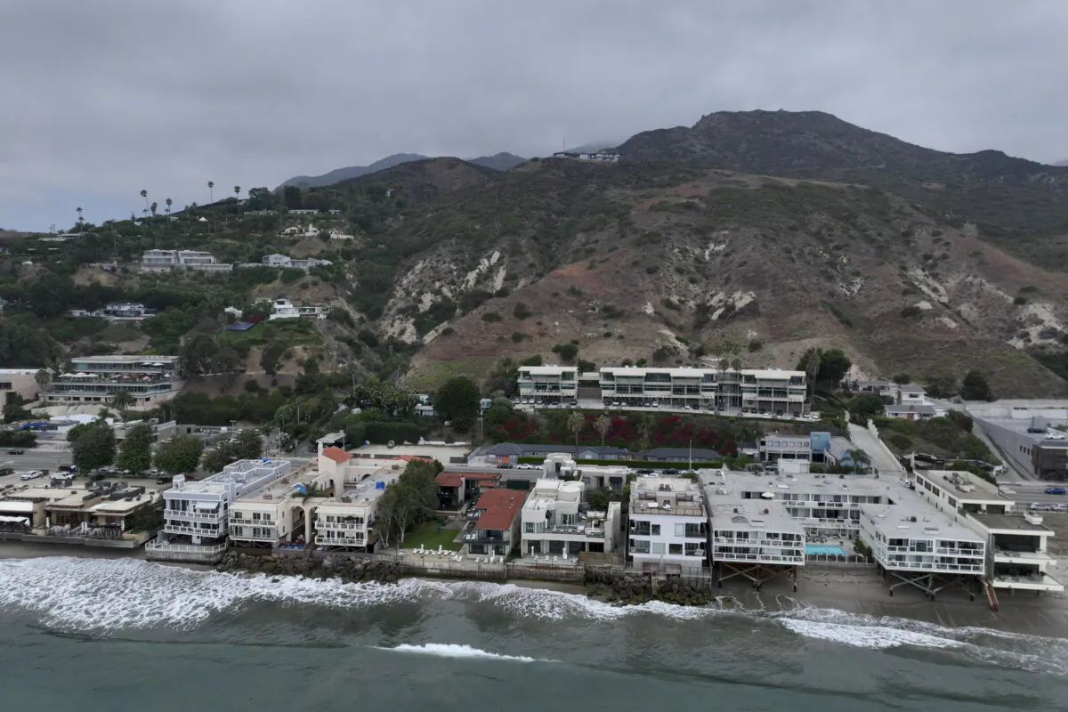 The Pacific coastline in Malibu, Calif., on Sept. 12, 2024, following a 4.7 magnitude earthquake in the area. (Jae C. Hong/AP Photo)