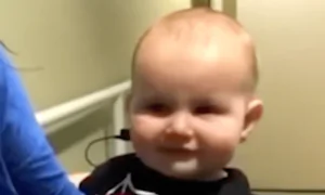Deaf 9-Month-Old Boy Hears His Mom and Dad for the First Time After Surgery