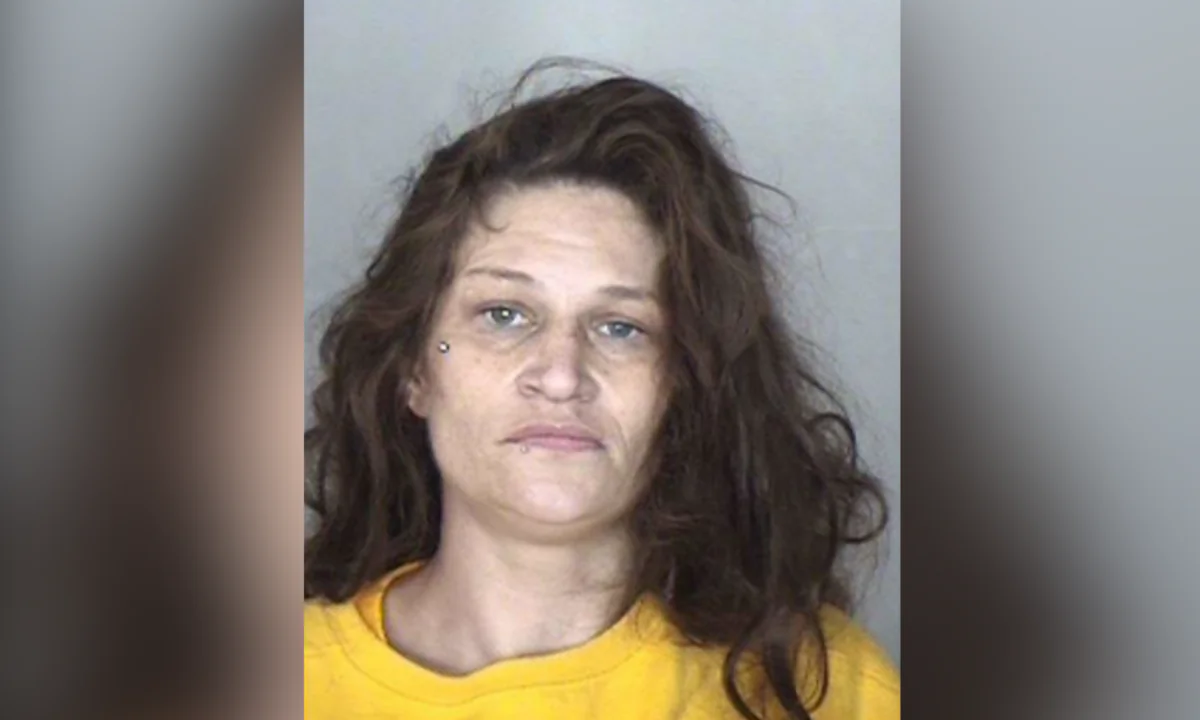 Christy Ann Scarbrough of Chico, Calif., in a booking photo. (Courtesy of Butte County District Attorney's Office)
