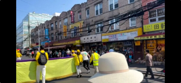 Asian Man Allegedly Attacks Falun Gong Practitioners at Brooklyn Parade