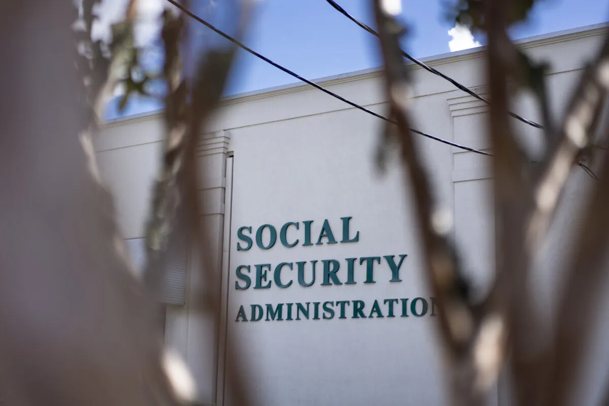 The Social Security Administration in Waycross, Ga., on Aug. 28, 2024. (Madalina Vasiliu/The Epoch Times)