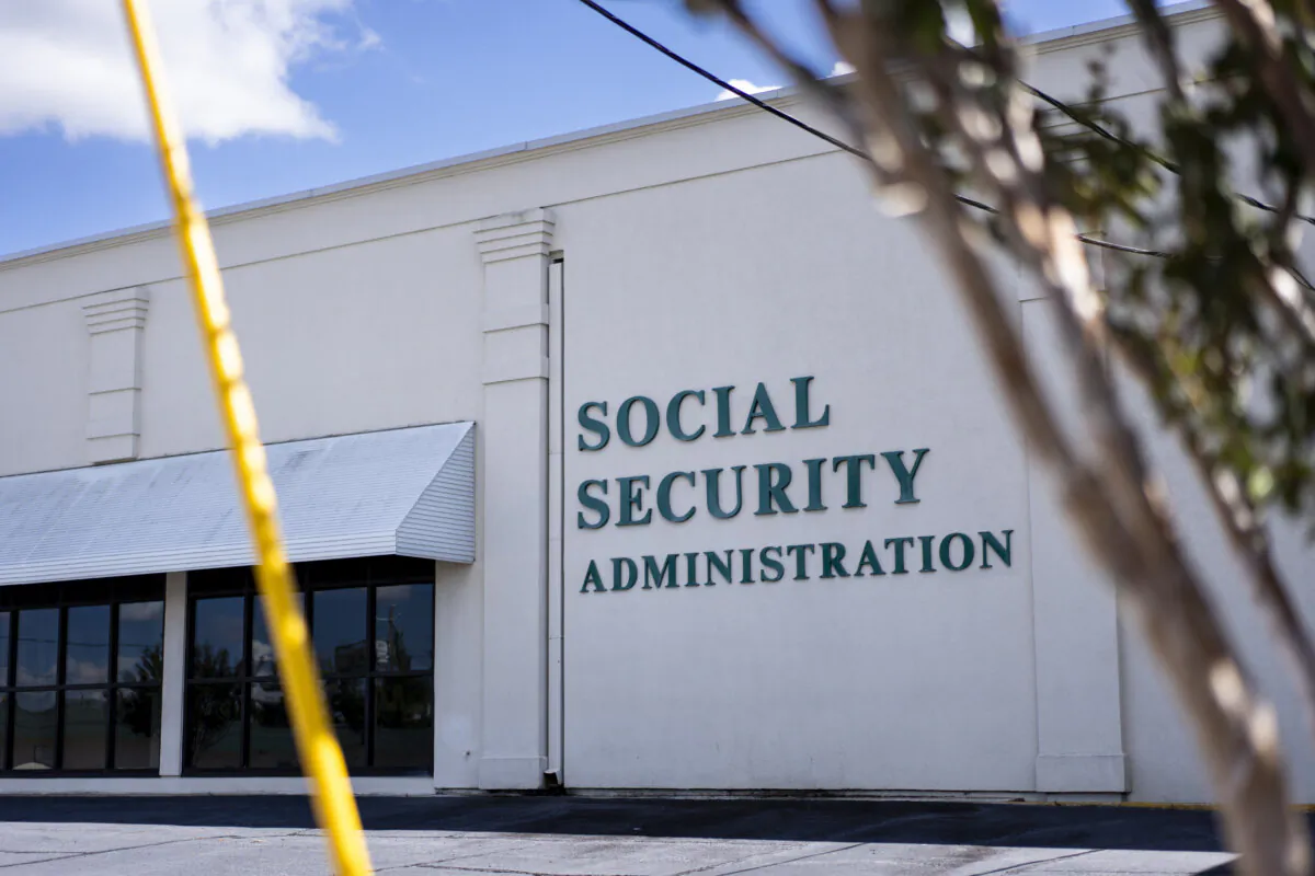 The Social Security Administration in Waycross, Ga., on Aug. 28, 2024. (Madalina Vasiliu/The Epoch Times)